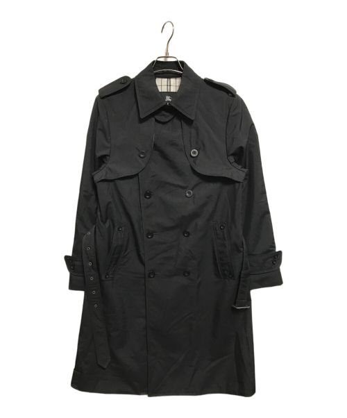 BURBERRY BLACK LABEL（バーバリーブラックレーベル）BURBERRY BLACK LABEL (バーバリーブラックレーベル) トレンチコート ブラック サイズ:Lの古着・服飾アイテム