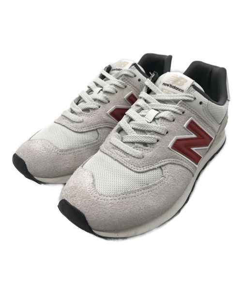 NEW BALANCE（ニューバランス）NEW BALANCE (ニューバランス) ローカットスニーカー アイボリー サイズ:SIZE27cmの古着・服飾アイテム