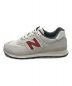 NEW BALANCE (ニューバランス) ローカットスニーカー アイボリー サイズ:SIZE27cm：5800円