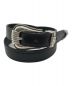 TORY（トリー）の古着「3-Piece Silver Buckle Belt」｜ブラック