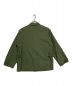 Le Melange (ル・メランジュ) 袖取り外し2Wayミニタリージャケット オリーブ サイズ:SIZE 48：7800円