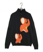 J.W.ANDERSONジェイダブリューアンダーソン）の古着「ELEPHANT TURTLENECK JUMPER」｜ブラック