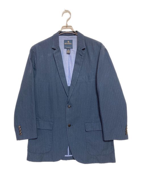 BROOKS BROTHERS（ブルックスブラザーズ）BROOKS BROTHERS (ブルックスブラザーズ) リネンブレンドジャケット ネイビー サイズ:Mの古着・服飾アイテム