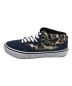 VANS (バンズ) SUPREME (シュプリーム) Leopard Half Cab '92 'Navy' ネイビー サイズ:27cm：18000円