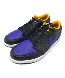 NIKE（ナイキ）の古着「Air Jordan 1 Low "Lakers"」｜ブラック×パープル