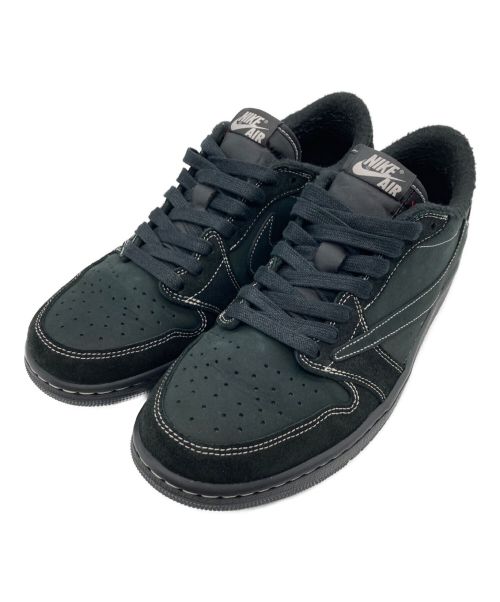 NIKE（ナイキ）NIKE (ナイキ) Travis Scott (トラヴィス スコット) Air Jordan 1 Low OG SP ブラック サイズ:28cmの古着・服飾アイテム