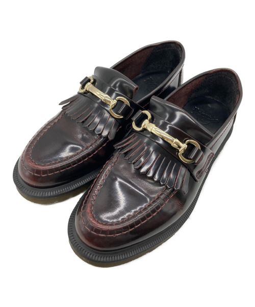 Dr.Martens（ドクターマーチン）Dr.Martens (ドクターマーチン) スナッフルローファー ボルドー サイズ:UK4の古着・服飾アイテム