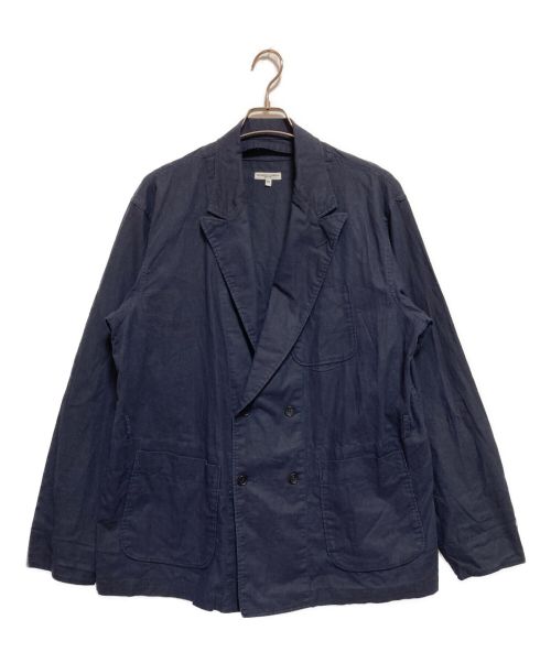 Engineered Garments（エンジニアド ガーメンツ）Engineered Garments (エンジニアド ガーメンツ) BEAMS PLUS (ビームスプラス) リネンブレンドジャケット ネイビー サイズ:XLの古着・服飾アイテム