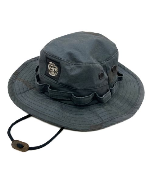 STONE ISLAND（ストーンアイランド）STONE ISLAND (ストーンアイランド) Supreme (シュプリーム) Camo Boonie Hat グレー サイズ:M/Lの古着・服飾アイテム