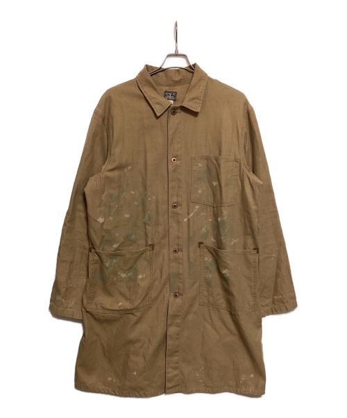 RRL（ダブルアールエル）RRL (ダブルアールエル) ペイント シングルコート ベージュ サイズ:Ｌの古着・服飾アイテム