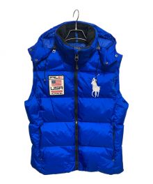 POLO RALPH LAUREN（ポロ・ラルフローレン）の古着「ダウンベスト」｜ブルー