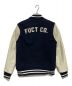 FUCT SSDD (ファクト) FUCT CO.AWARD JACKET ネイビー×ベージュ サイズ:M：15000円