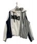 NIKE（ナイキ）の古着「Double-Zip Hoodie」｜ホワイト×グレー