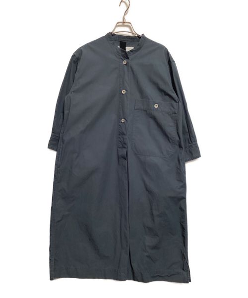 MHL（エムエイチエル）MHL (エムエイチエル) DRY COTTON POPLIN ブルー サイズ:SIZE Iの古着・服飾アイテム