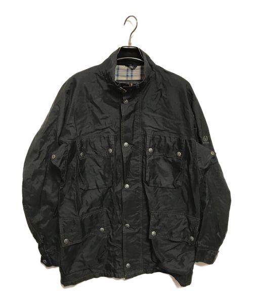 BELSTAFF（ベルスタッフ）BELSTAFF (ベルスタッフ) モーターサイクルジャケット ブラック サイズ:Lの古着・服飾アイテム