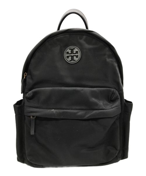 TORY BURCH（トリーバーチ）TORY BURCH (トリーバーチ) ELLA NYLON BACKPACK ブラックの古着・服飾アイテム