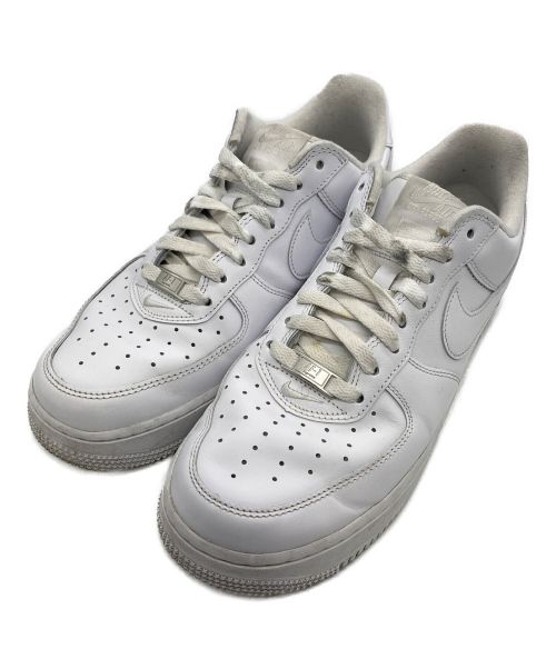 NIKE（ナイキ）NIKE (ナイキ) Supreme (シュプリーム) AIR FORCE1 LOW ホワイト サイズ:27cmの古着・服飾アイテム