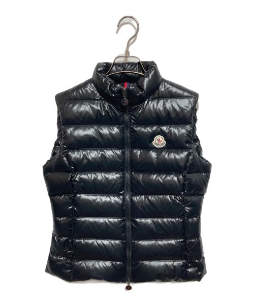 MONCLER（モンクレール）MONCLER (モンクレール) GHANY GILET ダウンベスト ブラック サイズ:1の古着・服飾アイテム