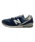 NEW BALANCE (ニューバランス) ローカットスニーカー ネイビー サイズ:30cm：5000円