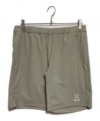 HAGLOFSホグロフス）の古着「Soft Shell Shorts」｜ベージュ