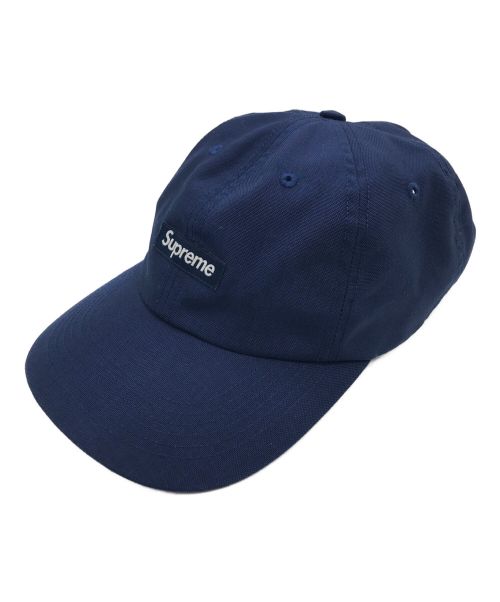 SUPREME（シュプリーム）Supreme (シュプリーム) Brushed Cordura Small Box 6Panel Cap ネイビーの古着・服飾アイテム