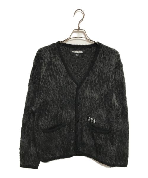 NEIGHBORHOOD（ネイバーフッド）NEIGHBORHOOD (ネイバーフッド) MOHAIR CARDIGAN ブラック サイズ:Sの古着・服飾アイテム