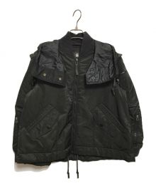 G-STAR RAW（ジースターロゥ）の古着「MULTI POCKET BOMBER」｜ブラック