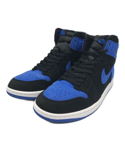 NIKE（ナイキ）NIKE (ナイキ) Air Jordan 1 Retro High OG ブラック×ブルー サイズ:28cmの古着・服飾アイテム