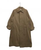 STEVEN ALANスティーブンアラン）の古着「BSH TWILL BALMACAAN COAT-BOLD」｜ベージュ