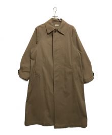 STEVEN ALAN（スティーブンアラン）の古着「BSH TWILL BALMACAAN COAT-BOLD」｜ベージュ