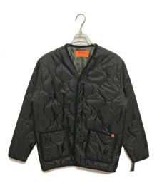 UNIVERSAL OVERALL（ユニバーサルオーバーオール）の古着「QUILT JACKET」｜ブラック