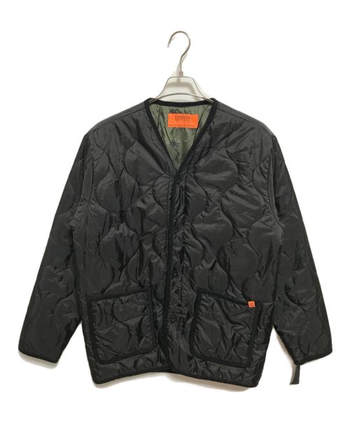 UNIVERSAL OVERALL（ユニバーサルオーバーオール）UNIVERSAL OVERALL (ユニバーサルオーバーオール) QUILT JACKET ブラック サイズ:Lの古着・服飾アイテム