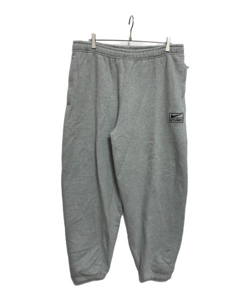 NIKE（ナイキ）NIKE (ナイキ) stussy (ステューシー) Fleece Pants グレー サイズ:下記参照の古着・服飾アイテム