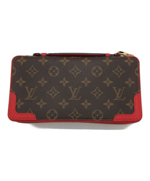 LOUIS VUITTON（ルイ ヴィトン）LOUIS VUITTON (ルイ ヴィトン) デイリーオーガナイザー レッド×ブラウンの古着・服飾アイテム