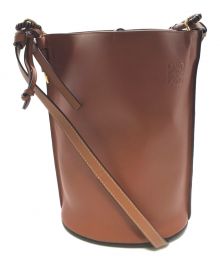 LOEWE（ロエベ）の古着「BOLSO GATE BUCKET」｜ブラウン