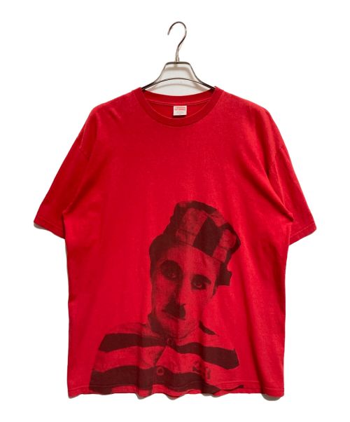 SUPREME（シュプリーム）Supreme (シュプリーム) Charlie Chaplin Tee レッド サイズ:XLの古着・服飾アイテム