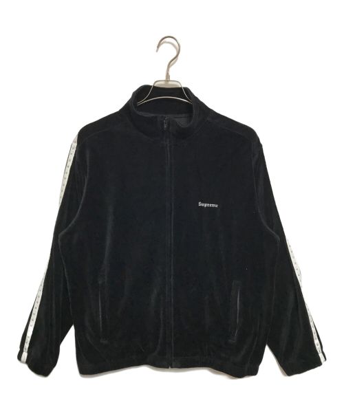 SUPREME（シュプリーム）SUPREME (シュプリーム) Studded Velour Track Jacket ブラック サイズ:Lの古着・服飾アイテム