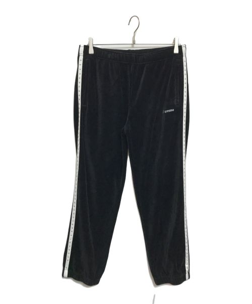 SUPREME（シュプリーム）SUPREME (シュプリーム) Studded Velour Track Pants ブラック サイズ:下記参照の古着・服飾アイテム