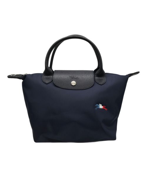 LONGCHAMP（ロンシャン）LONGCHAMP (ロンシャン) トートバッグ ネイビーの古着・服飾アイテム