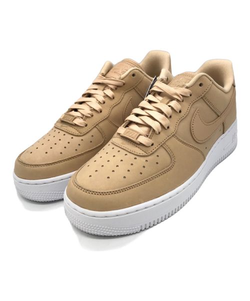 NIKE（ナイキ）NIKE (ナイキ) AIR FORCE 1 PRM MF ベージュ サイズ:27.5cm 未使用品の古着・服飾アイテム