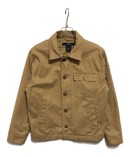 GAP（ギャップ）GAP (ギャップ) A-2TYPEダックジャケット ベージュ サイズ:XSの古着・服飾アイテム