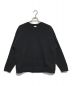 snow peak（スノーピーク）の古着「Recycled Cotton Sweat Crew-Neck」｜ブラック