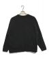 snow peak (スノーピーク) Recycled Cotton Sweat Crew-Neck ブラック サイズ:M：5000円