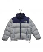 THE NORTH FACEザ ノース フェイス）の古着「Short Nuptse Jacket」｜ネイビー×ブルー