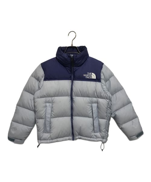 THE NORTH FACE（ザ ノース フェイス）THE NORTH FACE (ザ ノース フェイス) Short Nuptse Jacket ネイビー×ブルー サイズ:Sの古着・服飾アイテム