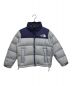 THE NORTH FACE（ザ ノース フェイス）の古着「Short Nuptse Jacket」｜ネイビー×ブルー