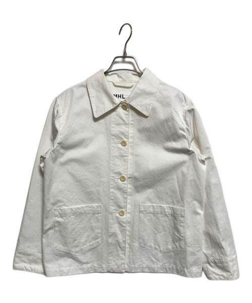 MHL（エムエイチエル）MHL (エムエイチエル) PJ POCKET JACKET ホワイト サイズ:2の古着・服飾アイテム