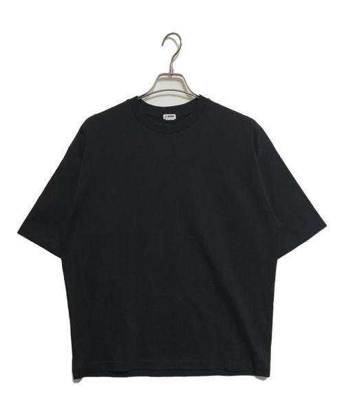 H BEAUTY&YOUTH（エイチ ビューティー&ユース）H BEAUTY&YOUTH (エイチ ビューティアンドユース) COTTON CREW HALF SLLEVE TOP ブラック サイズ:Sの古着・服飾アイテム