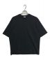 H BEAUTY&YOUTH（エイチ ビューティアンドユース）の古着「COTTON CREW HALF SLLEVE TOP」｜ブラック