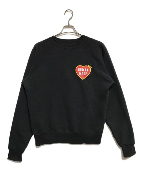 HUMAN MADE（ヒューマンメイド）HUMAN MADE (ヒューマンメイド) SWEATSHIRT グレー×レッド サイズ:Mの古着・服飾アイテム